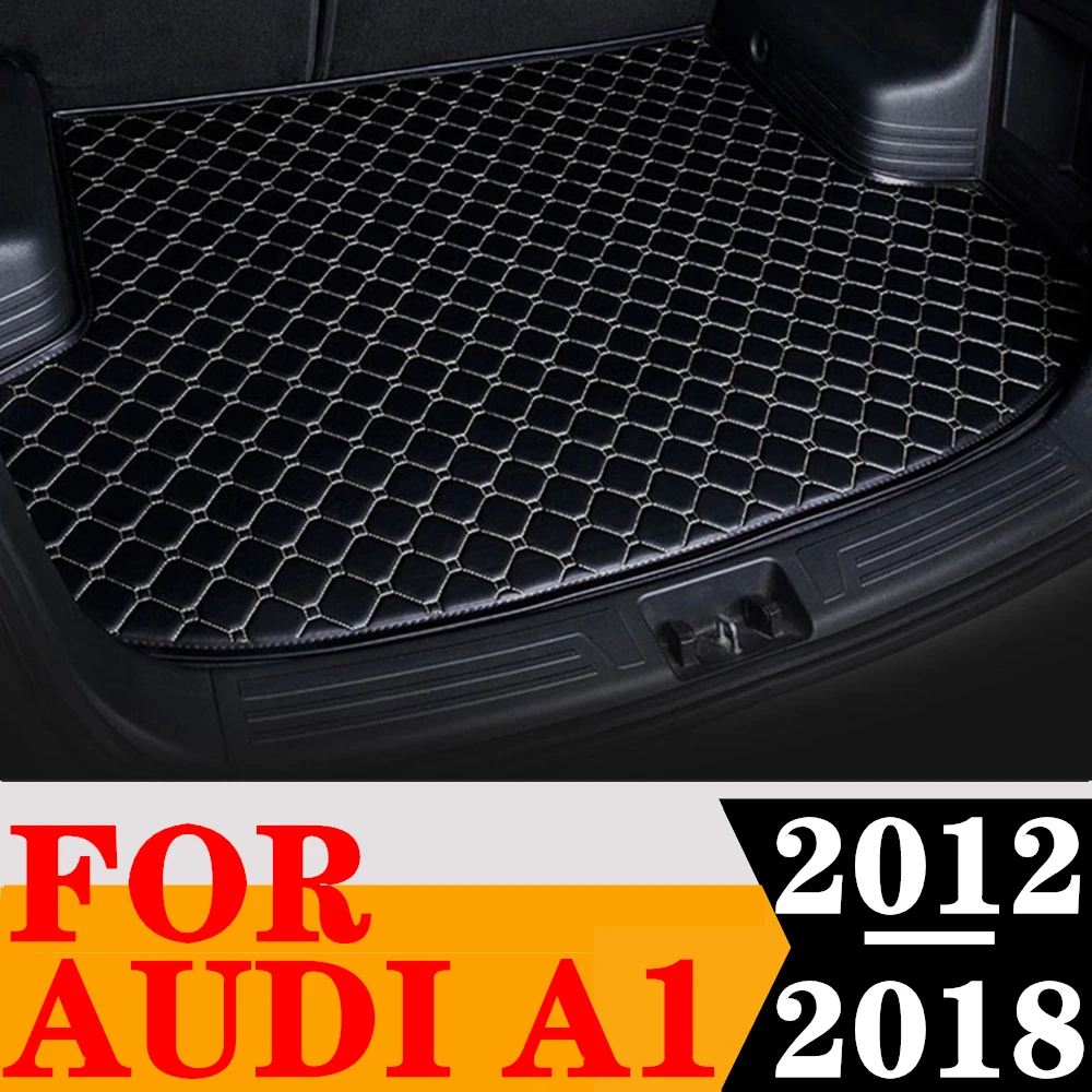 

Коврик для багажника автомобиля для AUDI A1 2018 2017 2016 2015 2014 2013, задний коврик для груза, поднос для багажника, коврик для багажа, ковер, детали для транспортных средств