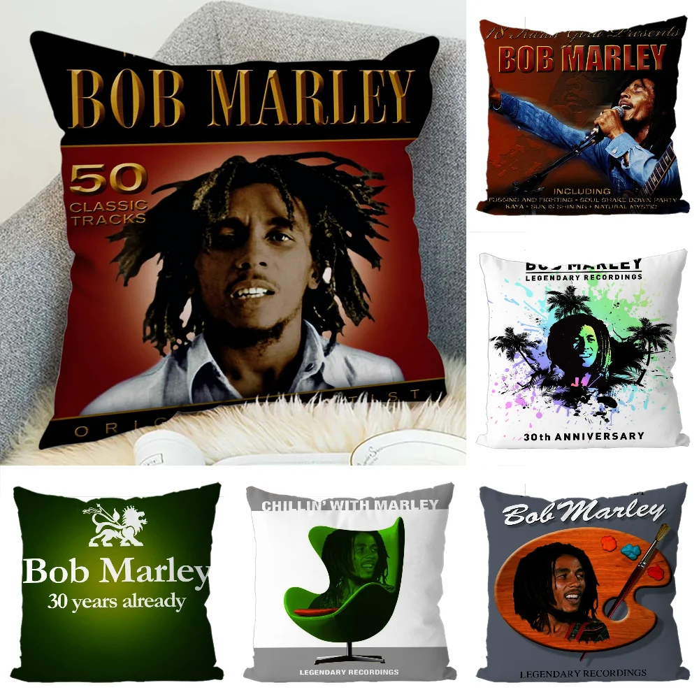 

Decorative Pillowcases Bob Marler Sofa Pillowcase 40x40 Luxury Pillow Covers Pillowcases for Pillows 45x45 Cushions Cover Cases