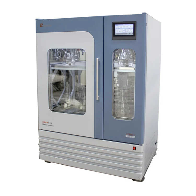 lcd tabletop medical laboratory equipment thermostat vertical type shaking incubator bjpx-1102d