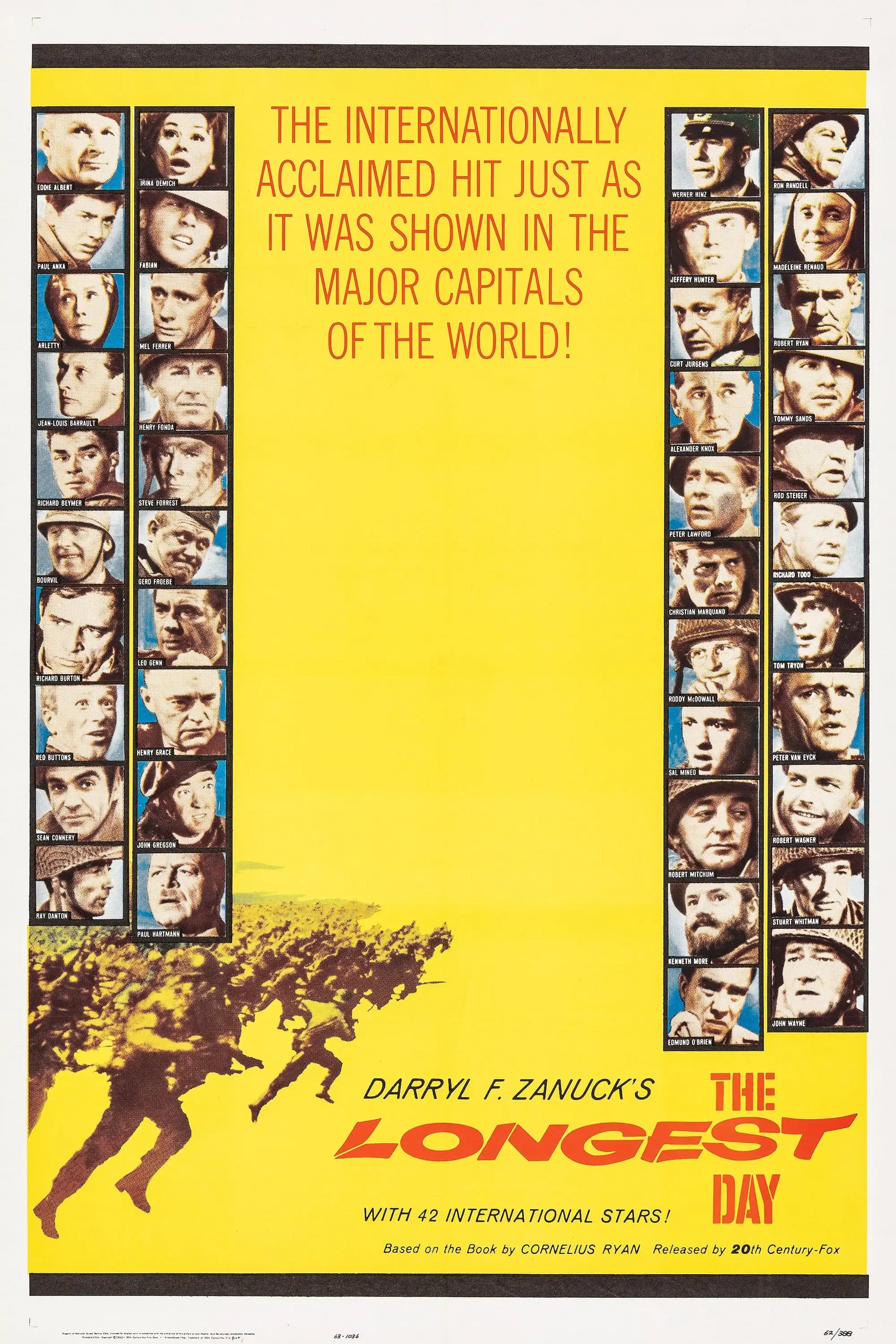 Film The Longest Day (1962) Poster woondecoratie