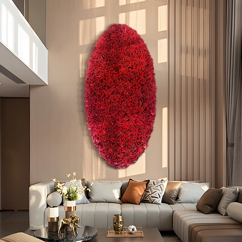 

Original three-dimensional pottery clay physical painting abstract corridor aisle decorative painting