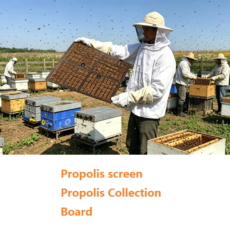 

Propolis Screen Beekeeping Propolis Collection Board Queen Bee Excluder Bee Glue Harvest Mesh Bee Propolis Trap Beekeeping Tools