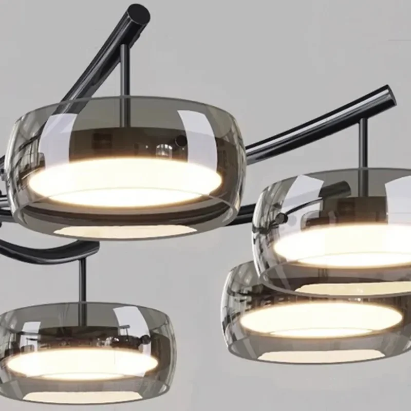 Nordic Minimalist Ceiling Chandelier for Dining Living Room Center Table Bedroom Pendant Lamp Home Decor Luster Lighting Fixture