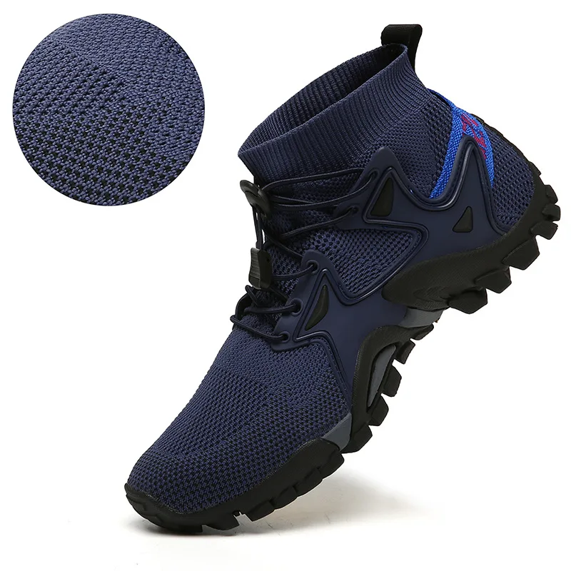 2024 Men\'s and Women\'s Hiking Shoes Soft Top Anti Slip Breathable Running Shoes Fishing Camping Hiking Rock Climbing Shoes Boots