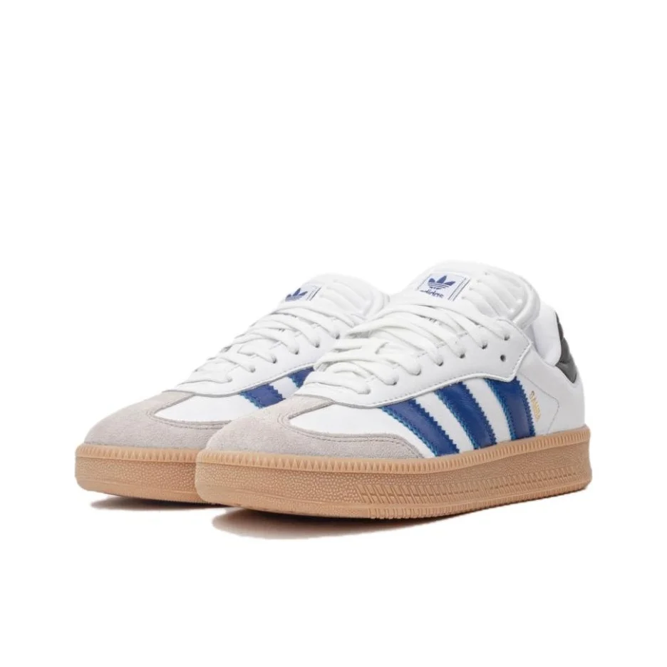 Adidas Originals Samba XLG Low top Skateboard Shoes Unisex White Blue IE9182