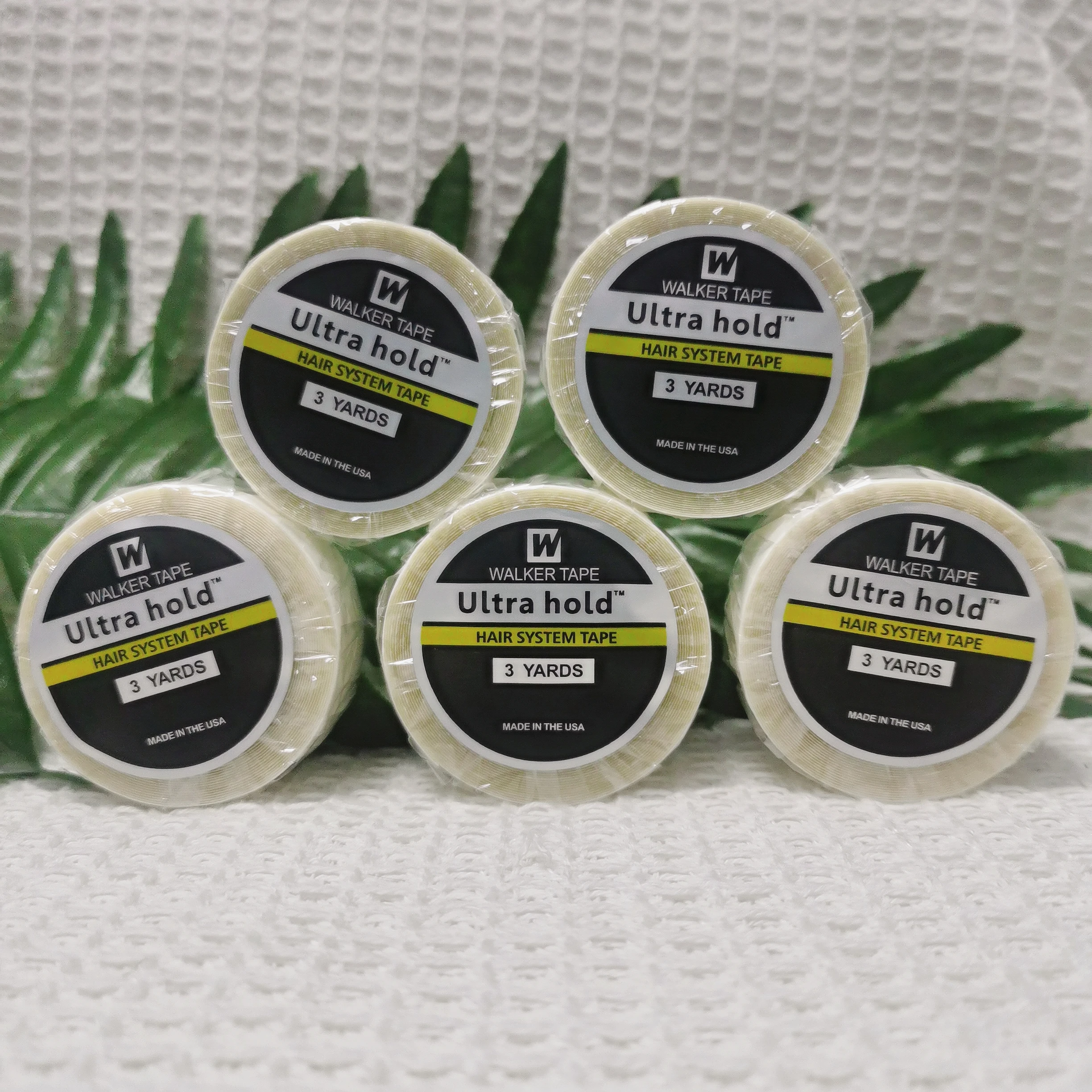 Клей для наращивания волос, клейкая лента для парика, клейкая лента Ultra Hold, клей для парика, 3 ярда, клей для кружевного парика, лента для системы волос, лента для париков