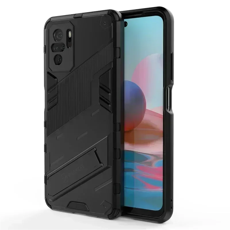 Para Xiaomi Poco M5S funda resistente armadura soporte magnético funda de teléfono para Poko Pocco Poxo Little M5S M 5S 5 S PocoM5S 4G contraportada