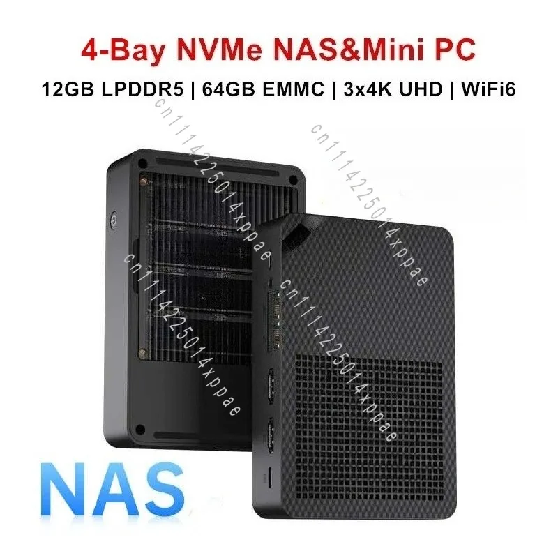 �y�Z�[�����zWiFi6 N150 4�x�CNAS�~�jPC 3x4K UHD 12GB DDR5 64GB EMMC 2*2.5G LAN 4*M.2 NVMe SSD�X���b�g I226-V �t�@�C�A�E�H�[�����ڃR���s���[�^�[