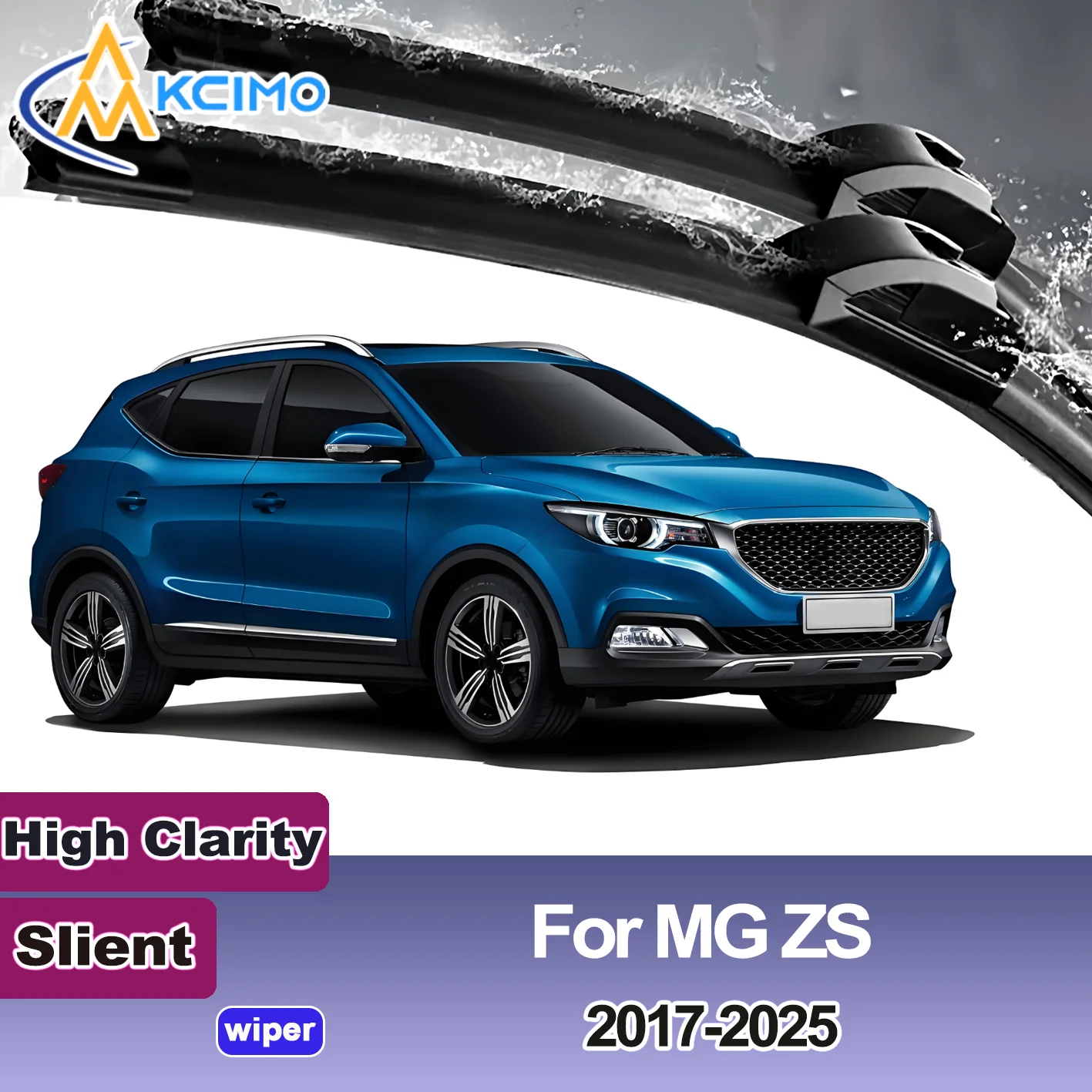 

2PCS New Front Windshield Wiper Blade for MG ZS 2017-2025 Front Windshield Auto Wipers Blade Accessories 2025 2024 2023 2022