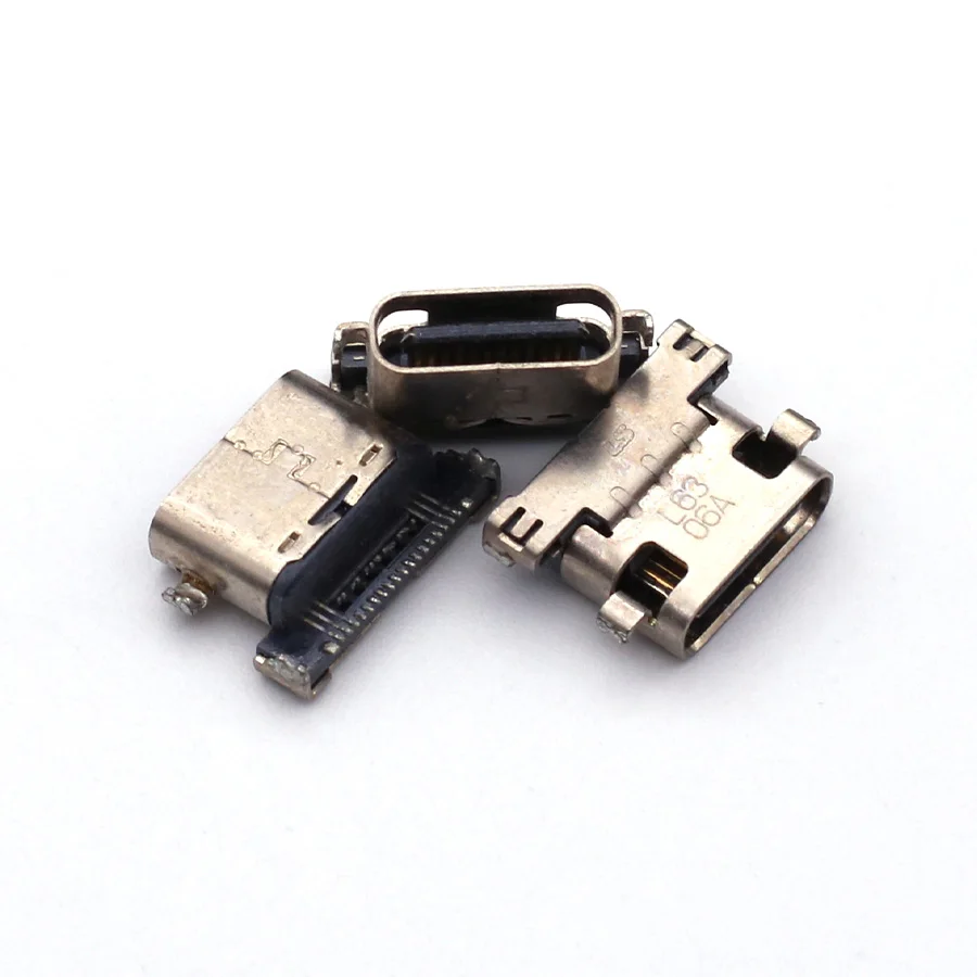 2-10pcs Micro USB 18pin Type C Jack Connector socket Data charging port tail plug For Motorola Moto Z Play Z2 PLAY XT1635 XT1710