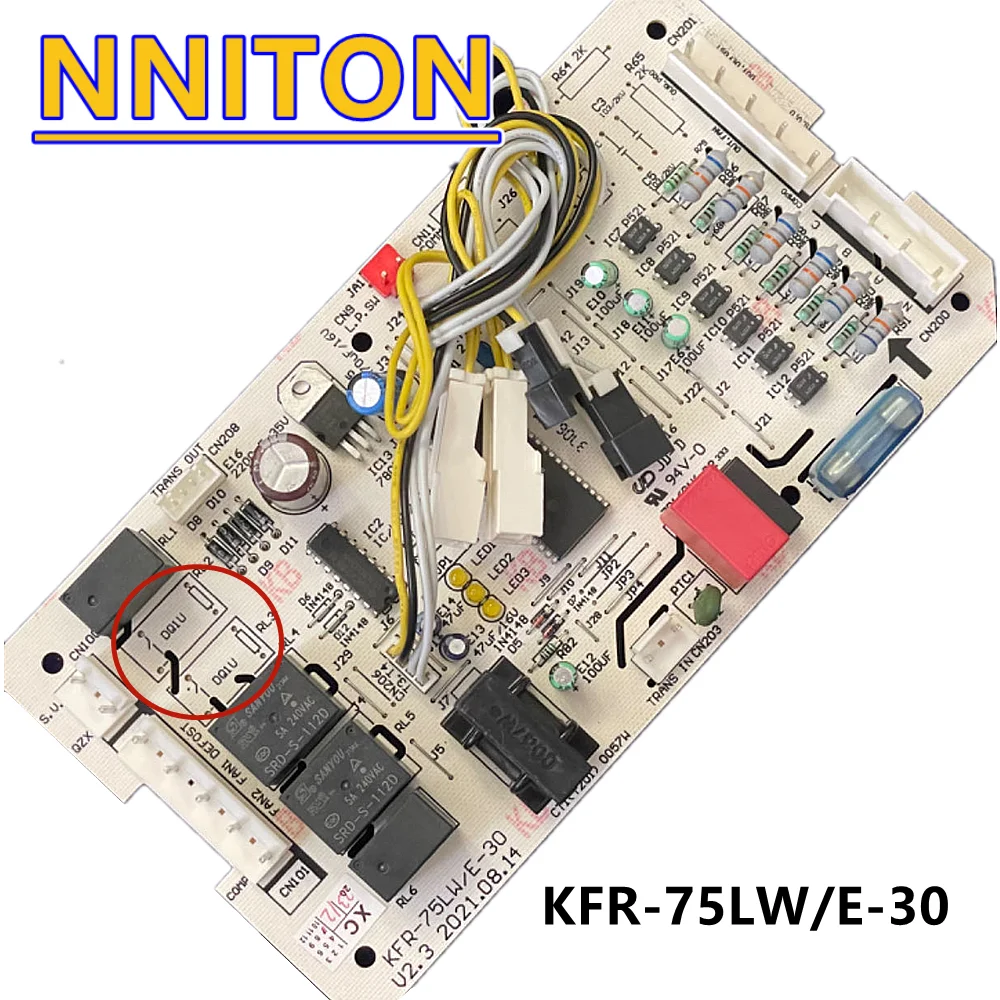 100% new for air conditioner computer board circuit board KFR-75LW/E-30 KFR-120W/S-510 KFR-120W/S-590 board good working