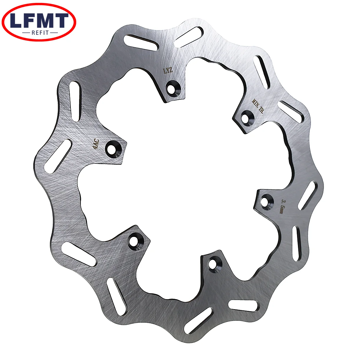 Motorcycle 240MM 245MM Rear Brake Disc Rotor Disk For YAMAHA YZ125 YZ250 YZ250F YZ450F YZ125X YZ250X YZ250FX YZ450FX WR250F MOTO view 5