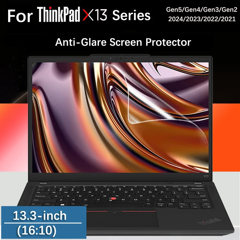 2X Ultra Clear/Anti-Glare/Anti Blue-Ray Screen Protector for Lenovo Thinkpad X13 Gen2 Gen3 Gen4 Gen5 Laptop PC 13.3-inch 16:10