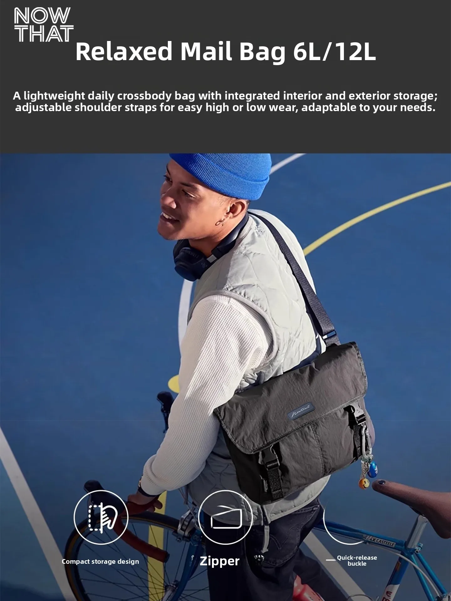 

Новая модная спортивная пригородная большая сумка Capaci для путешествий, сумка через плечо, повседневная нейлоновая сумка для отдыха для молодежи