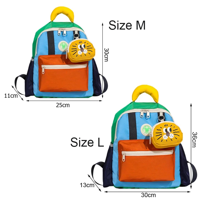 2024 Children School Backpack for Girls Boys Kids School Bag for Kindergarten Primary Preschool Backpack Child Travel Bag M/L