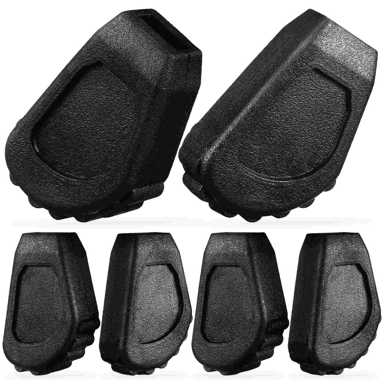 6 Pcs Drum Pads Cymbal Stand Protectors Percussion Bracket Parts Accessories Rubber Seats