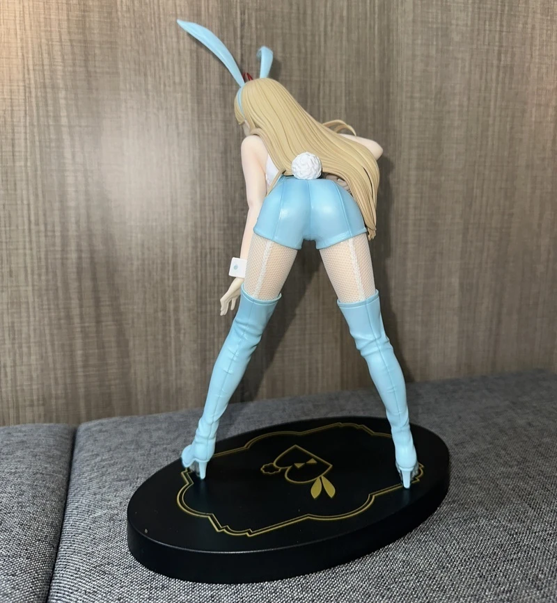 متوفر في المخزون منشار Furyu رجل Bicute الأرانب ماكيما الأحمر الأرنب الطاقة النسخة الزرقاء البلاستيكية نموذج أنيمي المقتنيات الشكل اللعب