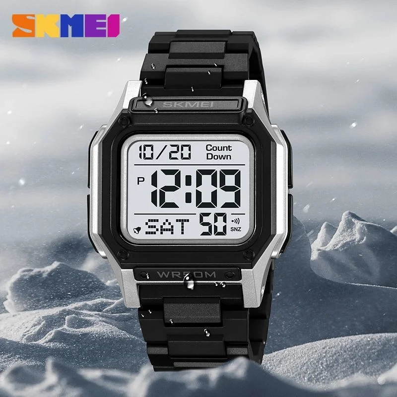 

Moment Beauty SKMEI Multifunctional Student Electronic Watch Waterproof Chronograph Sports Watch Men's Outdoor Electronic Watch