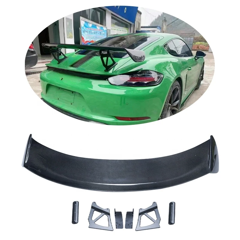 

Real Carbon Fiber Rear Spoiler for 718 981 987 for Style Trunk Wing Spoiler Fit for Specific Model Cars