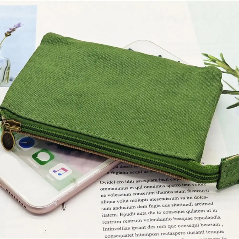 女の子のためのかわいい綿のコイン財布、ポータブル財布、マネーオーガナイザー