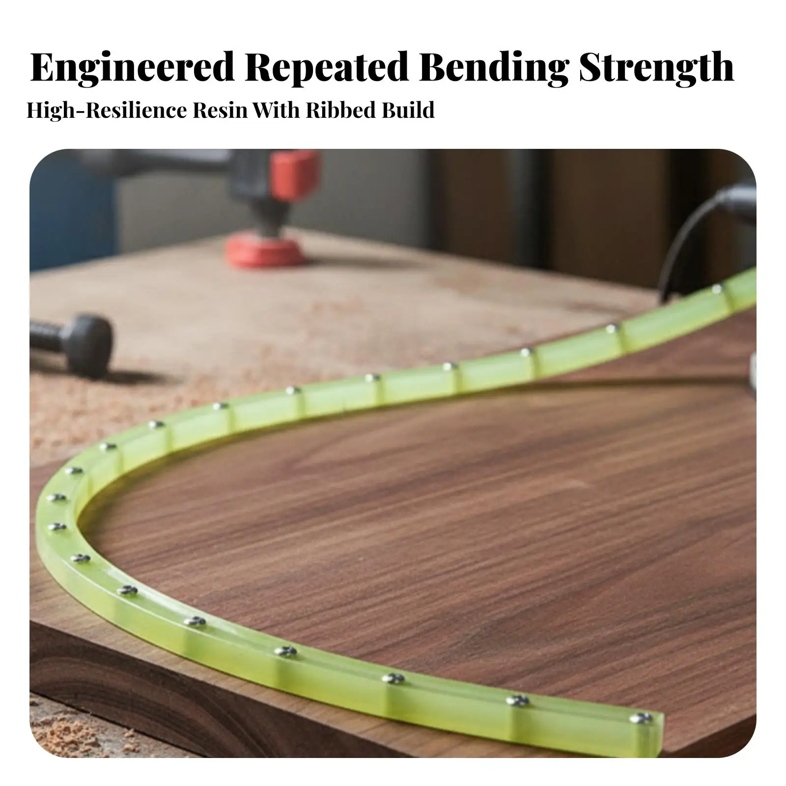 Profiling Strip Flexible Curve Duplicator PU Polyurethane for Router Template Fabrication Carpentry Squares Tool