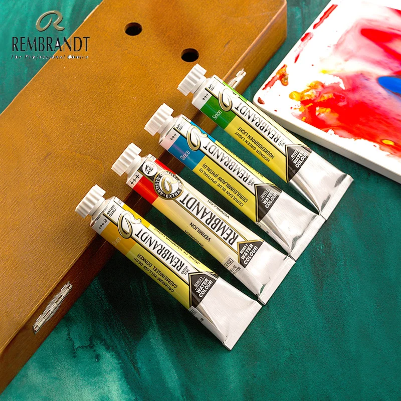 original holland rembrandt tintas artista profissional paleta portatil materiais de arte aquarela tubos 20ml 01