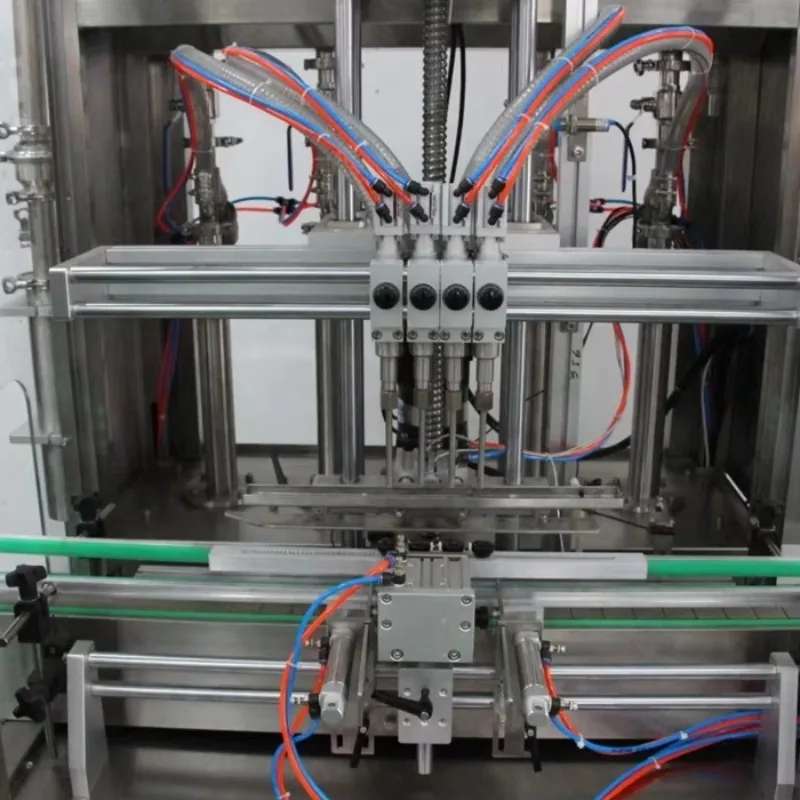 Automatic Cosmetic Liquid Filling Machine Stainless Steel Bottle Filler for Shampoo Shower Gel Hand Sanitizer Production