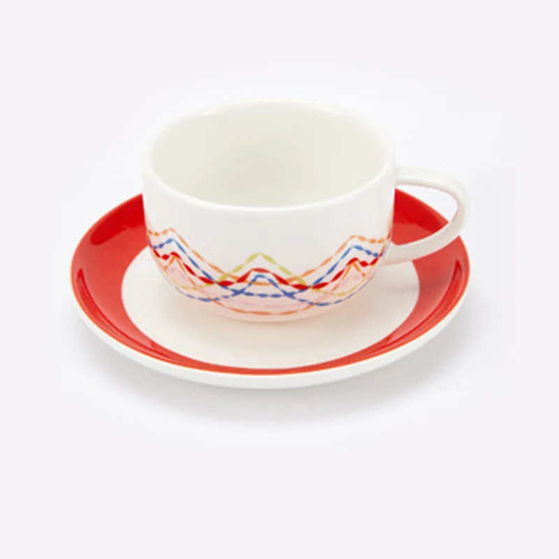 Nordic Afternoon Tea Tableware Coffee Cup And Saucer Mug Ceramic Coffee Cups Tazas Mug For Home Tasse Кружка  Кружкиاكواب قهوه