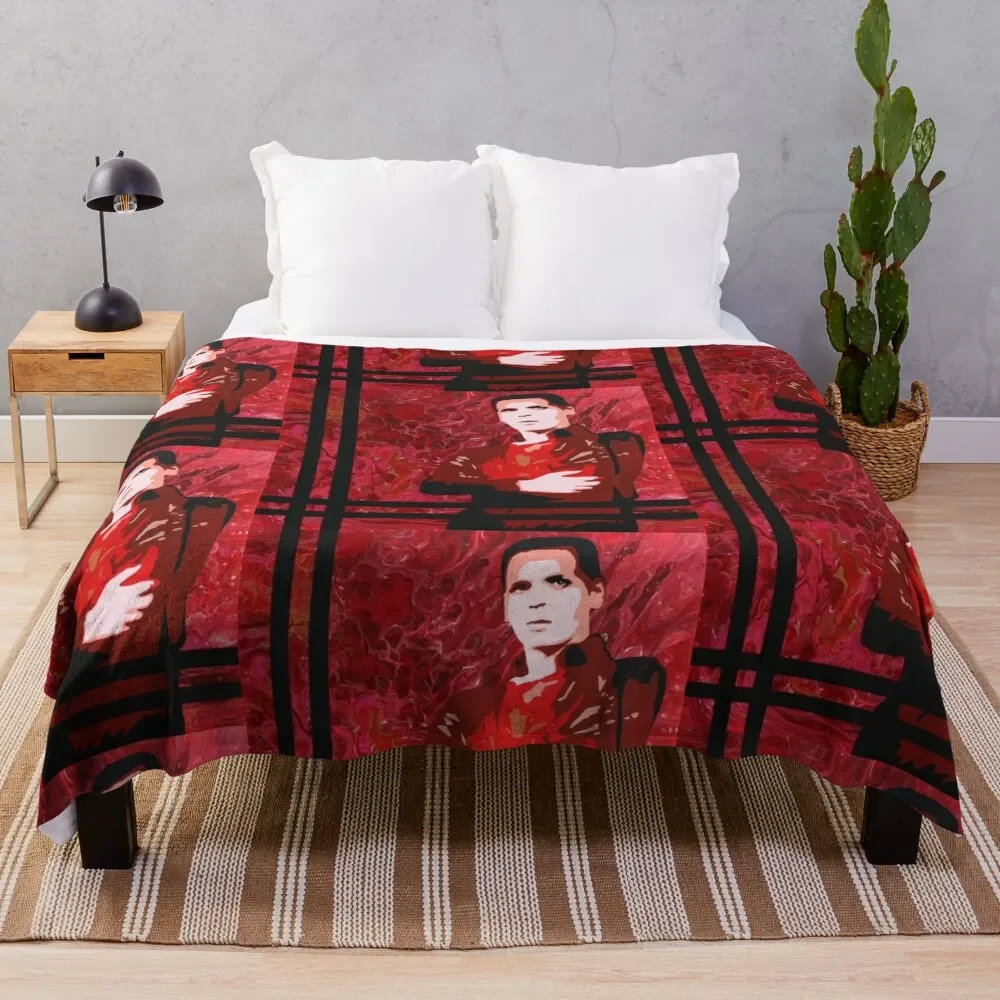 

Gary Numan - Telekon Throw Blanket Soft Beds bed plaid Blankets