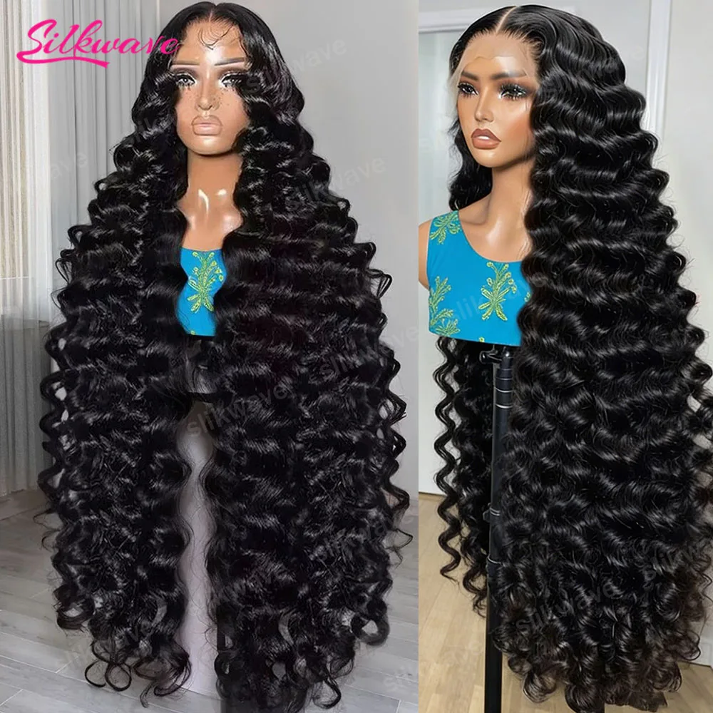 

30-дюймовые парики с глубокой волной, 13x6 HD кружевные парики с фронтальной частью из натуральных волос, бразильские кудрявые парики с водной волной, 13x4 парики с фронтальной частью из кружева для женщин, 200% плотность