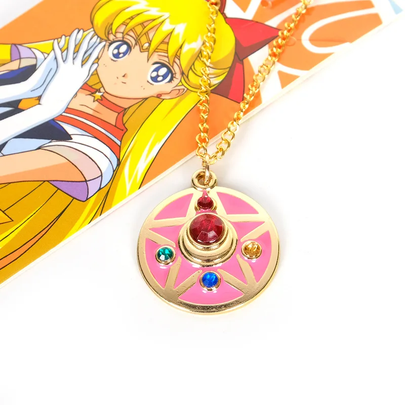 Sailor Moon Moon Hare Magic Transformer Jewelry Keychain Y2k Fashion Toys Anime Cartoon Frind Kawaii Cute Personalized Gifts view 3