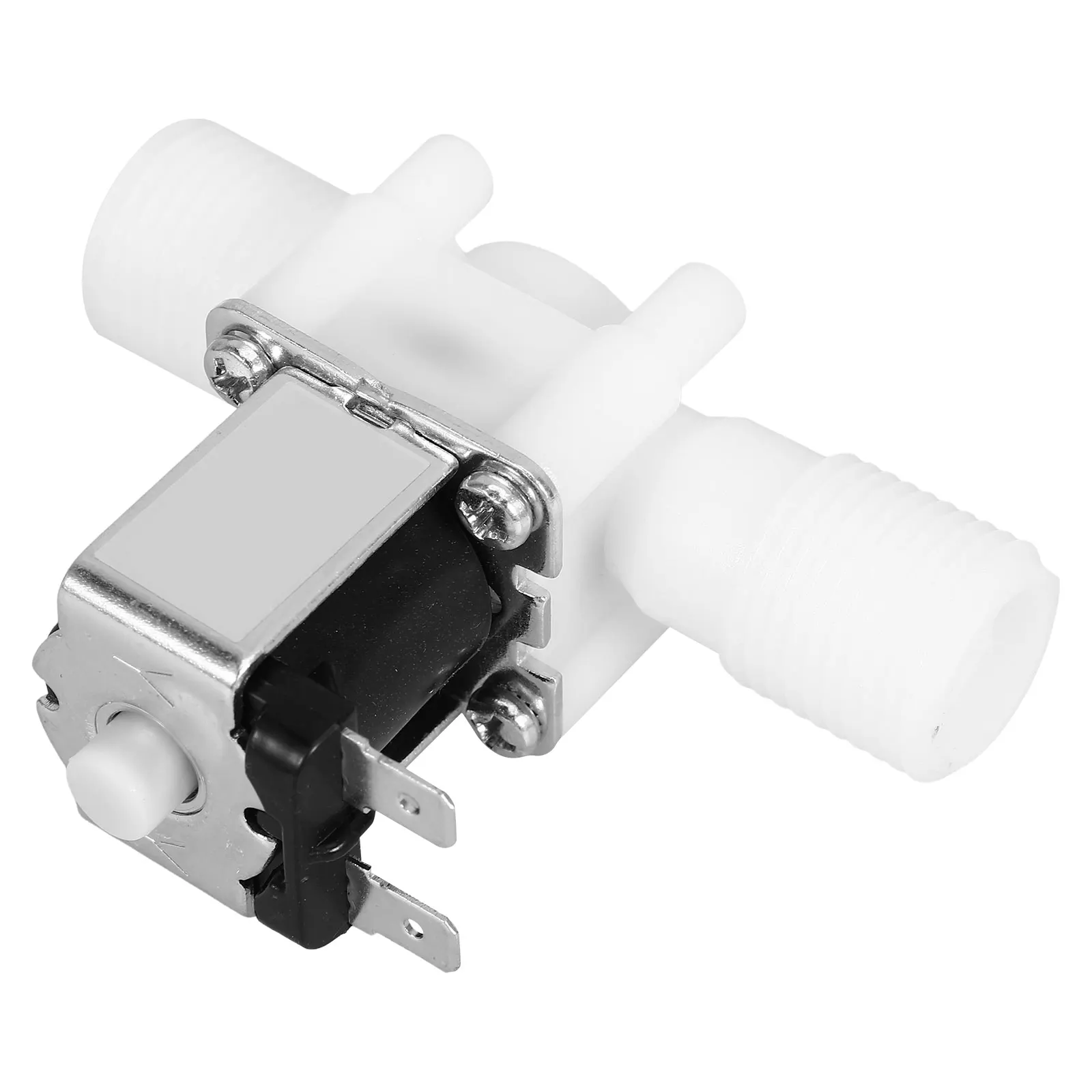 

Normally Closed Solenoid Valve 12V Water Garden Sprinkler Irrigation System Replacement Lightweight Stable Material