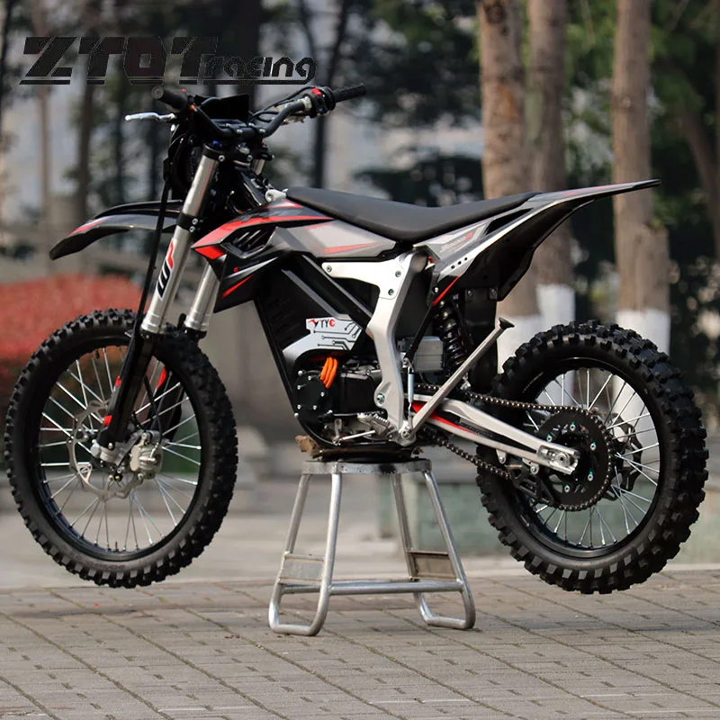 2023 newest Electric Motorcycle 12000w 72v Full suspension motor mountain motorcycle TYE