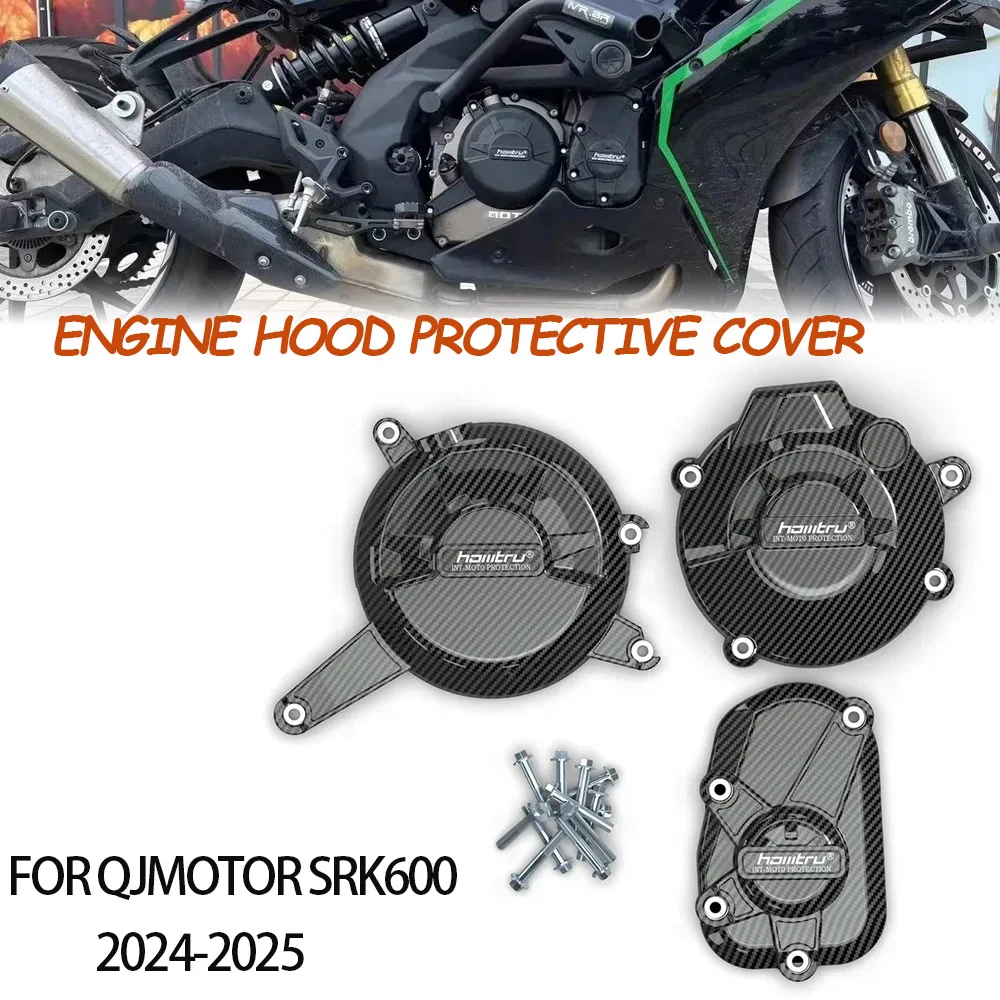 

SRK600 2025 Motorcycle engine protection device FOR QJMOTOR SRK 600 srk600 2024- Engine hood protective cover