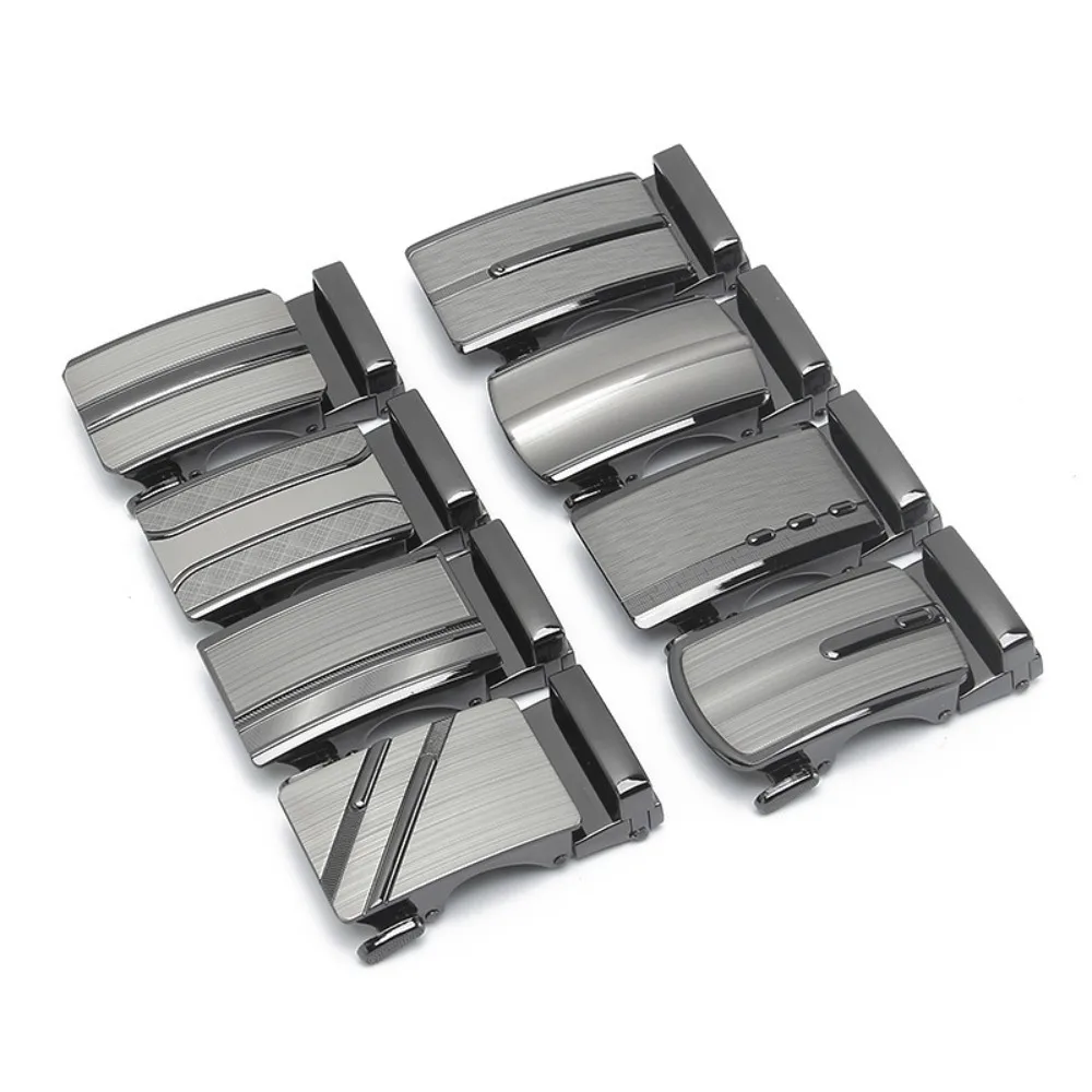 Formal Alloy Automatic Belt Buckle 3.1cm Width Business Ratchet Belt Buckle Replacement Belt Buckle Formal Daily Wear
