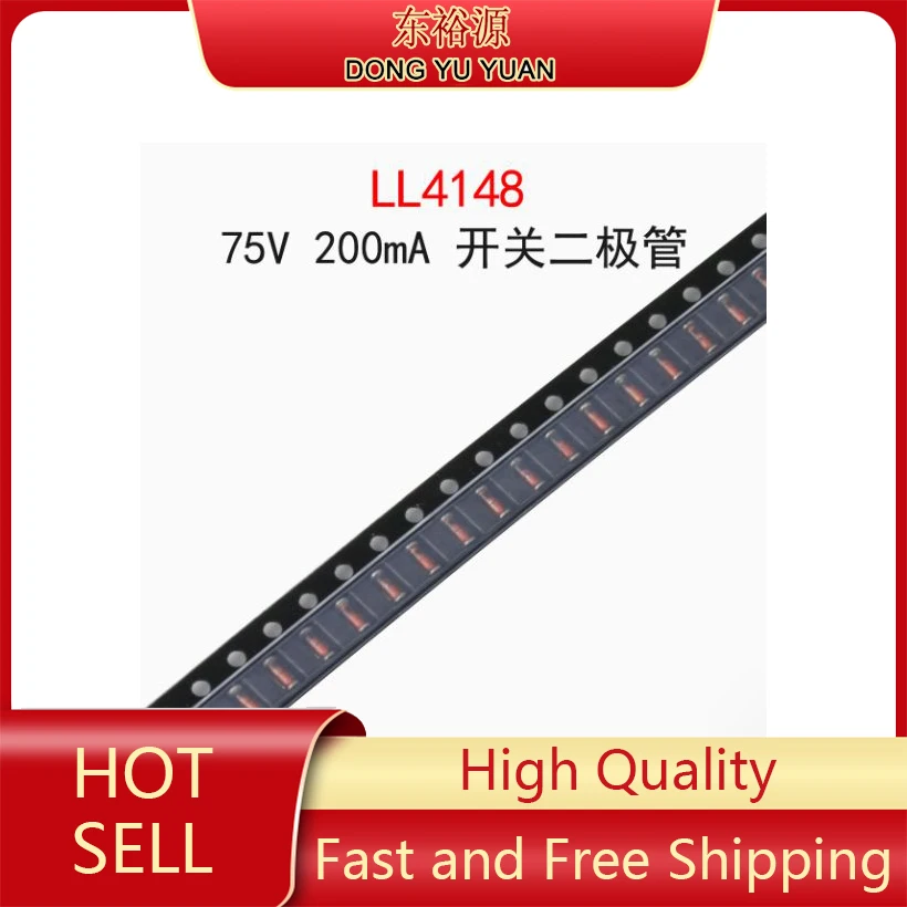Hot Sell One Lot 200PCS LL4148 SMD 1N4148 4148 Switching Diode LL34 Brand New IN4148