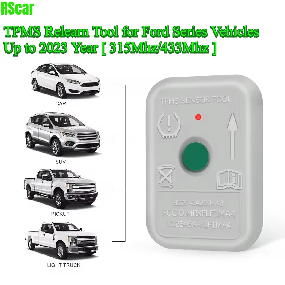 

НОВАЯ система мытья давления в шинах TPMS 19, датчик сброса, обучающий инструмент для программирования для Ford 8C2Z-1A203AB, диагностический инструмент TPMS RESET