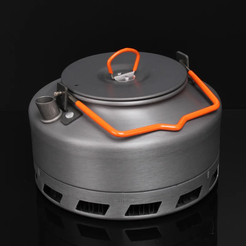 Multiplayer And Single Use Bulin 1.1L Camping Kettle Heat Exchanger Tea Pot Picnic Kettle BL200-L1