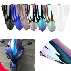 Motorcycle Accessories Windshield Double Bubble WindScreen Visor Fairing Deflector For Yamaha YZF R1 YZF-R1 2000 2001 YZFR1