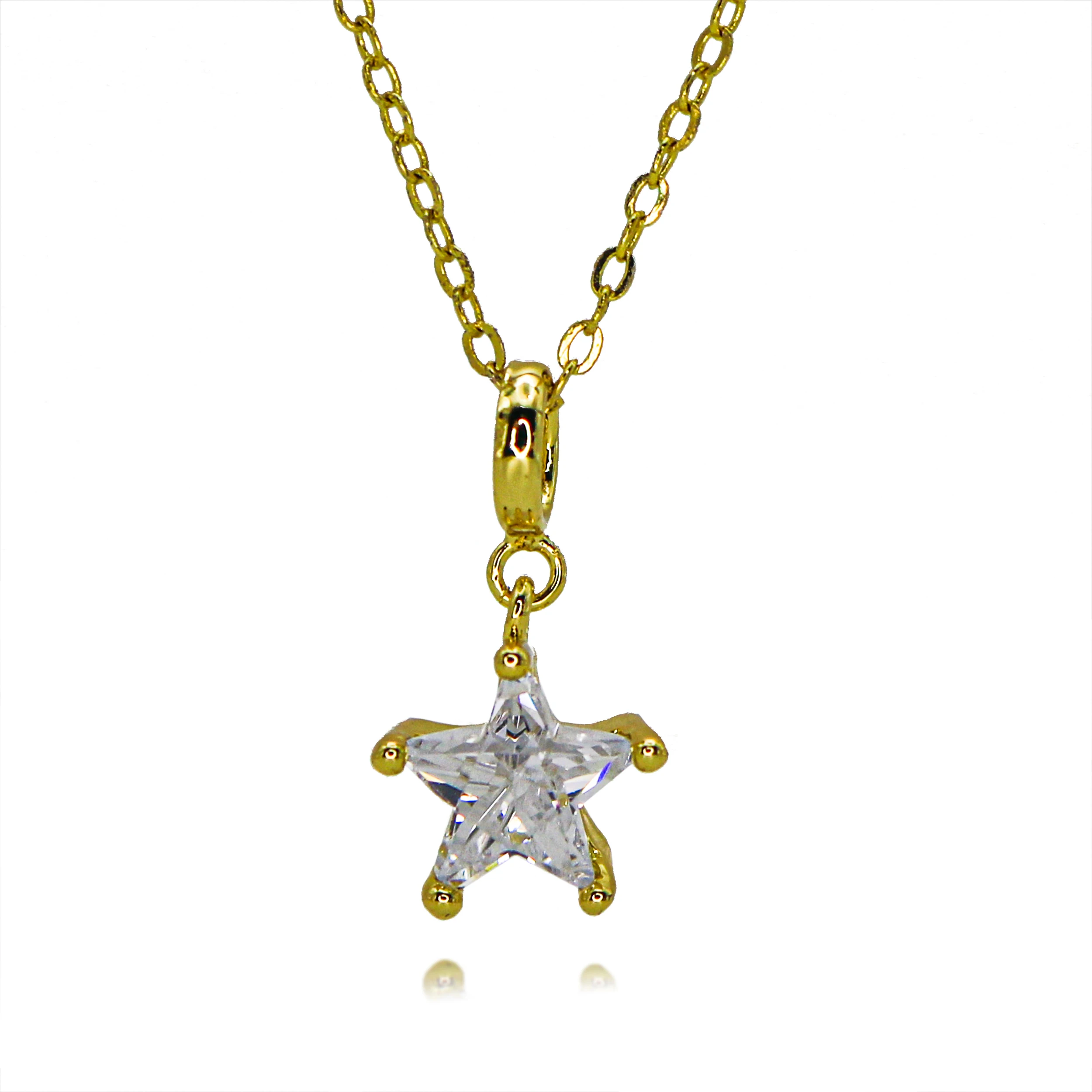 Gold Plated Honeycomb Star Charms for Necklace DIY Jewelry Making Zirconia Paved Bling Lucky Celestial Pendant Jewelry Gifts