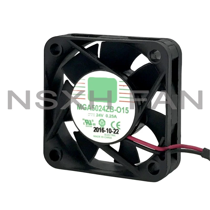 

MGA5024ZB-O15 24V 015 0.25A 5015 9000rpm Cooling Fan