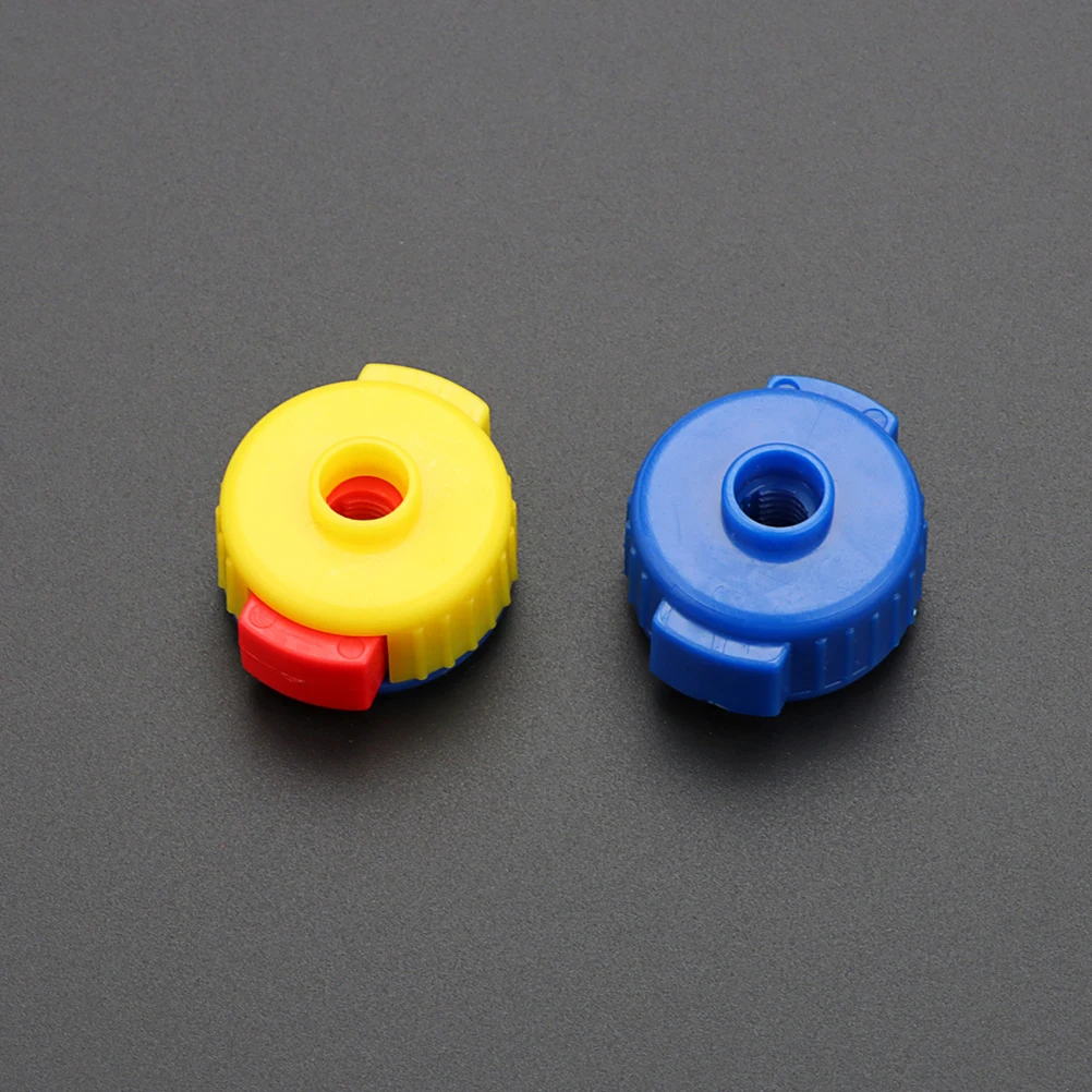 

2 Pcs Drum Kit Accessories Quick Release and Parts Nut Cymbal Lock Plastic Nuts