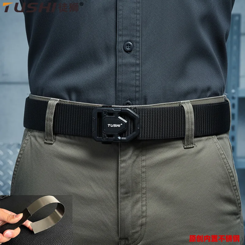 Nylon Bag Thickened Outdoor Belt gun-carrying Training Nylon Tactical Sports Commute Wear Resistant Minimalist Adjustable