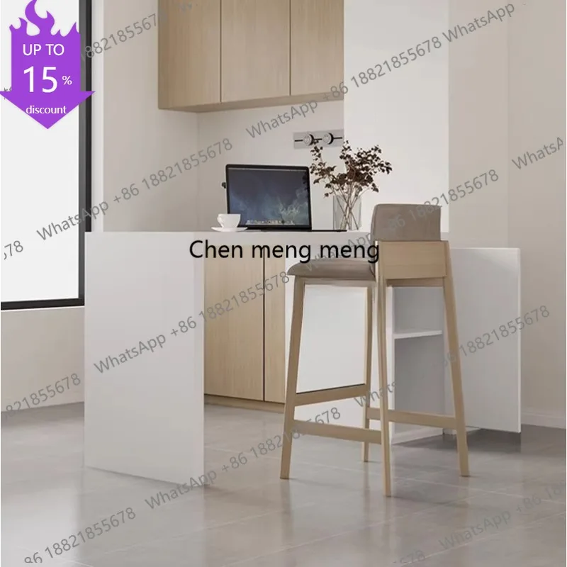 

Барные стулья EE182 с высокой спинкой, кожаные, в современном стиле, минималистичные, скандинавские, для бара, лаунж-зоны, мебель для банкетных залов