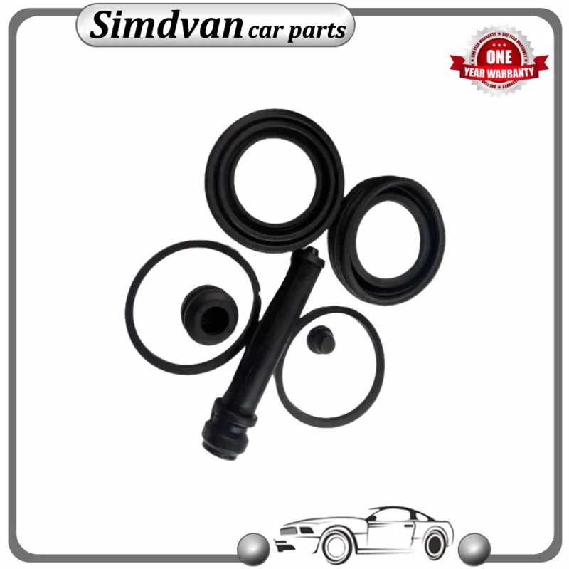 MR407427 1 مجموعة الجبهة الفرامل الفرجار مجموعة الختم لميتسوبيشي باجيرو طقم تصليح الخلفية مونتيرو III 3rd IV 4th #2