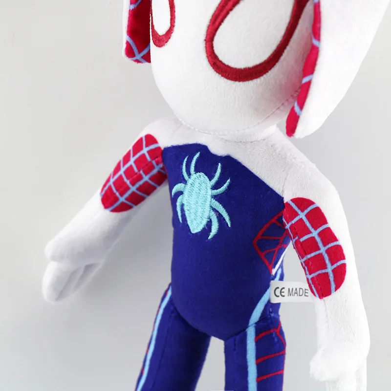 Brinquedo de pelúcia Disney-Marvel Spider-Man para crianças, boneca macia dos desenhos animados, travesseiro, presente de aniversário para menino,