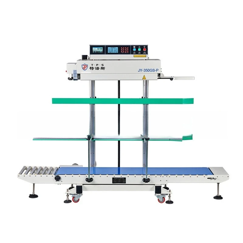 

Vertical, continuous sealing machine, fully automatic, widened drum food, production packaging machine