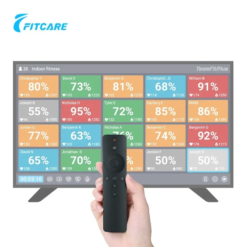 2025/Fitcare TeamFitPlus Gym Training System Herzfrequenz