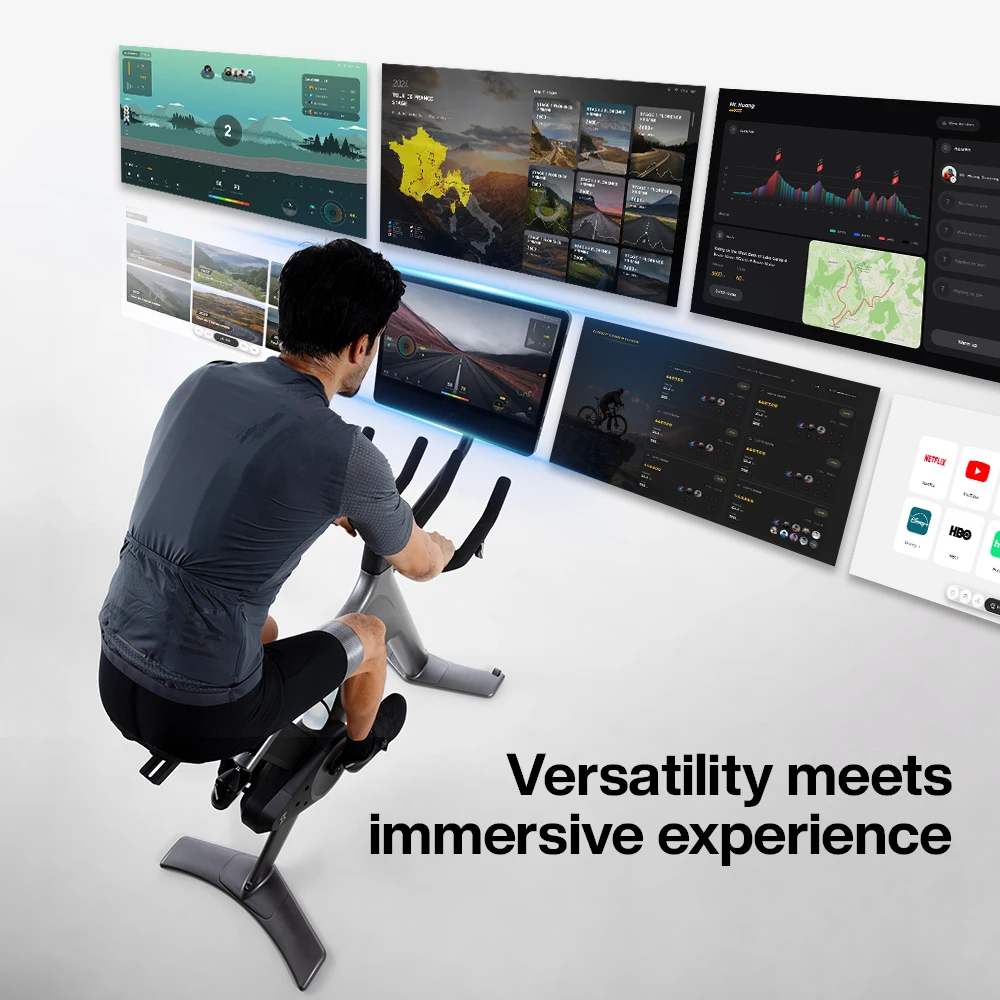 VeloNix Indoor Trainer Bike Home Gym Fitness Übung Stationäres Radfahren Spin Workout