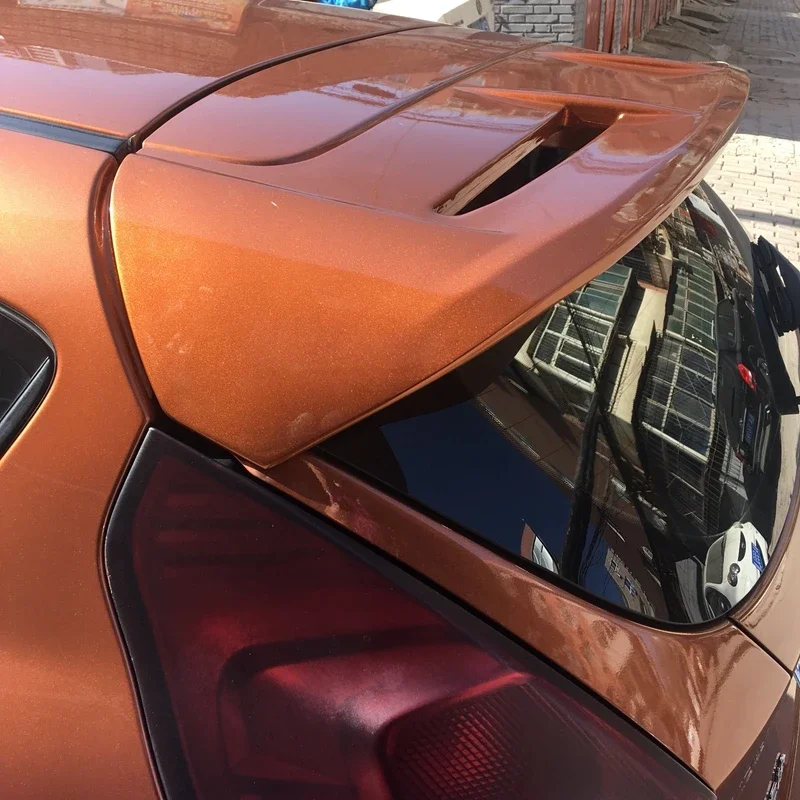 

ABS Material Car Rear Wing Primer Color Rear Spoiler For Ford Fiesta Spoiler 2009-2013